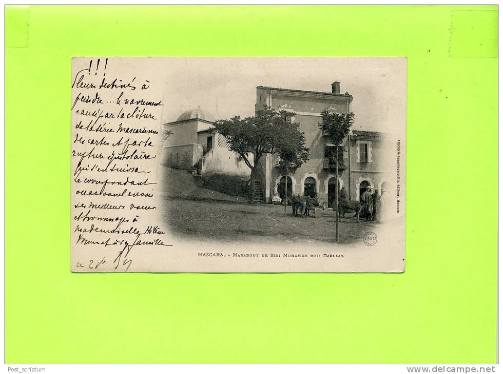 Afrique - Algérie - Mascara -  porte de Bab Ali