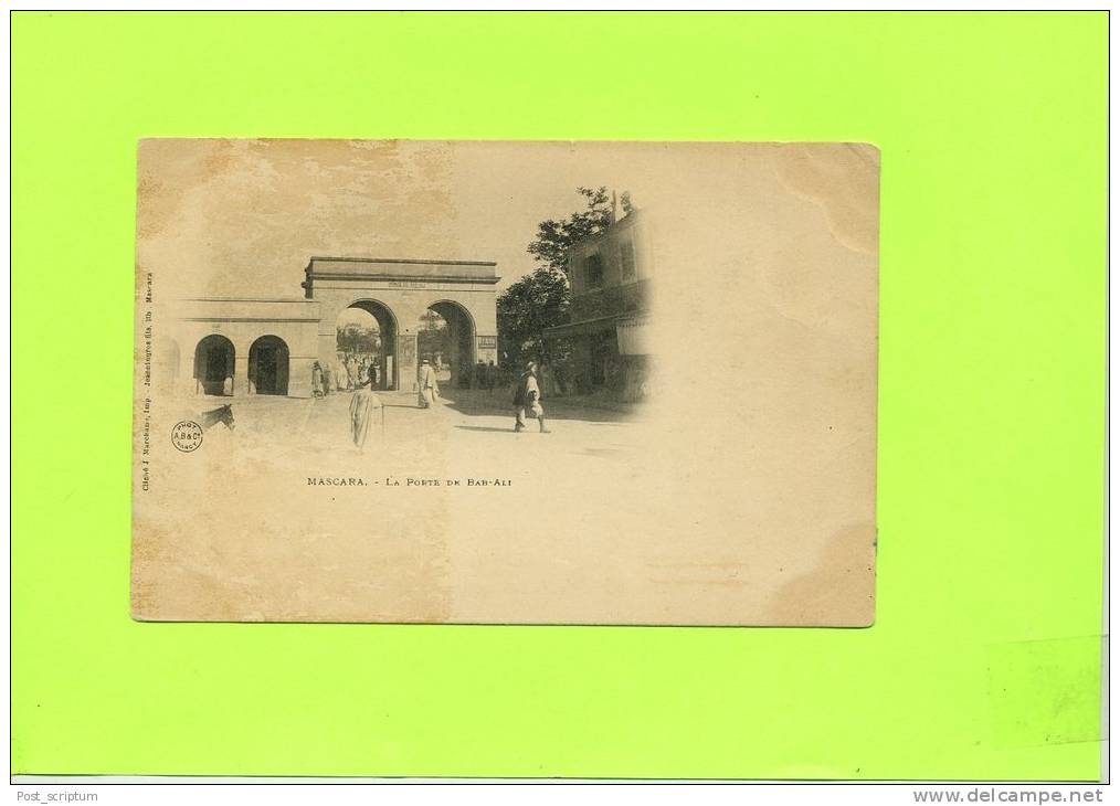 Afrique - Algérie - Mascara -  porte de Bab Ali