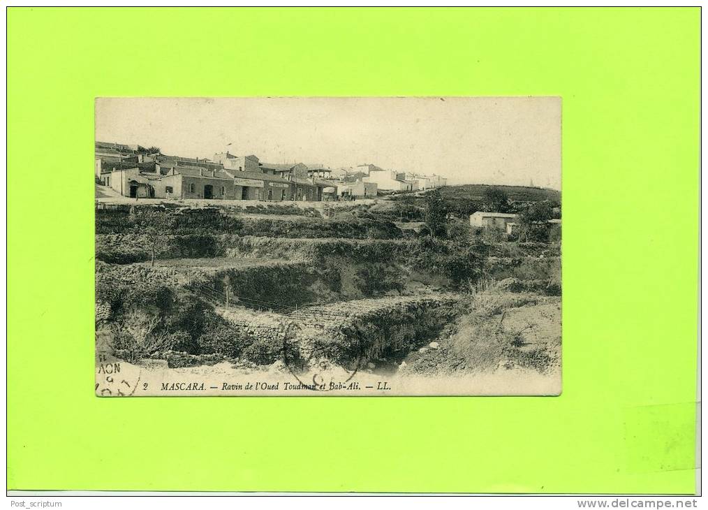 Afrique - Algérie - Mascara -  ravin de l'oued Toudman et Bab Ali