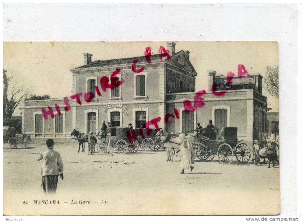 ALGERIE - MASCARA - LA GARE