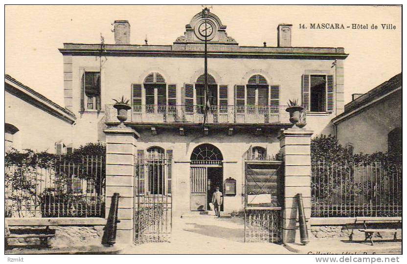 ALGERIE  MASCARA  Hôtel de Ville  ..... ( Ref ALG1583 )