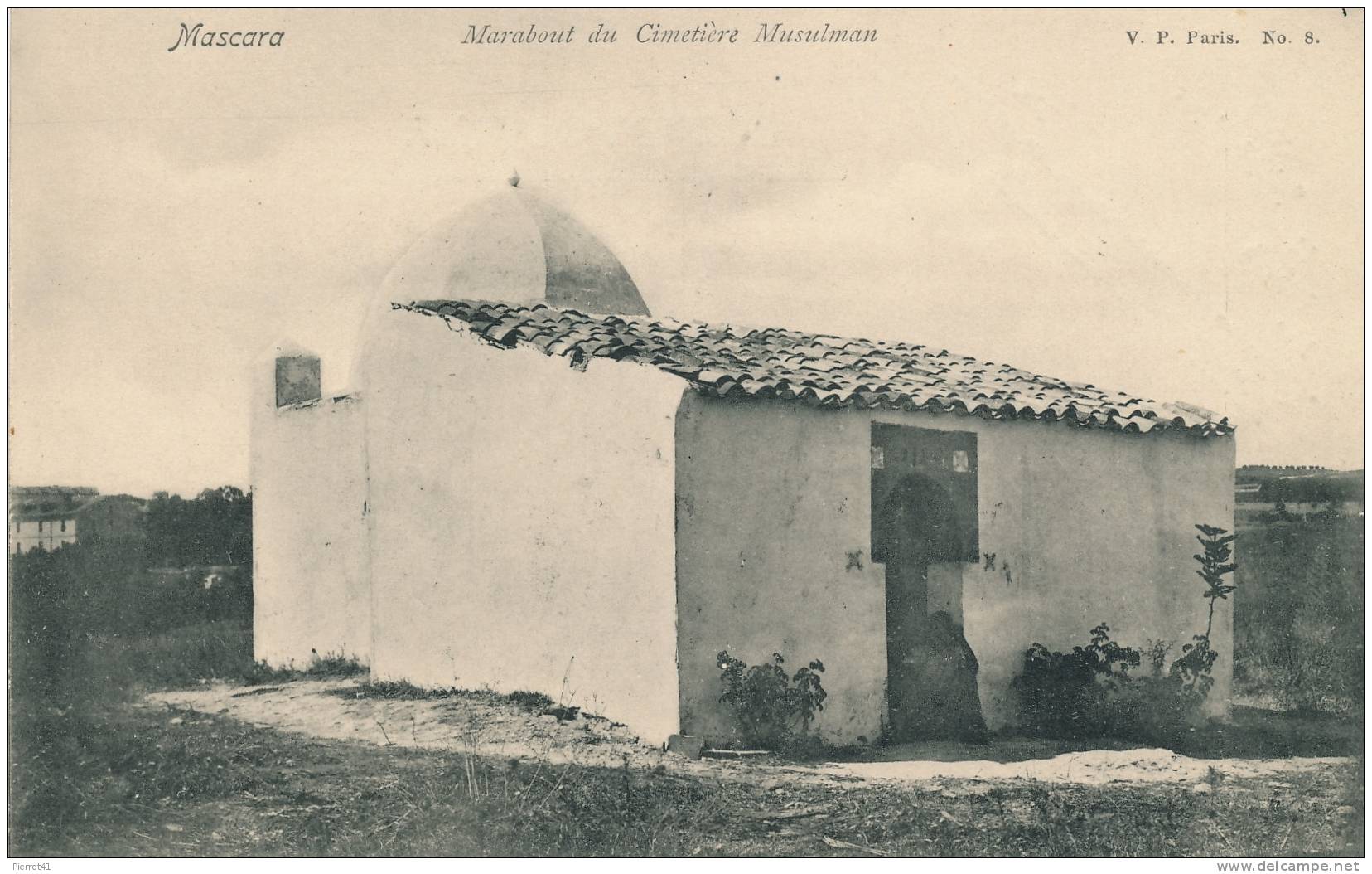 ALGERIE - MASCARA - Marabout du Cimetière Mulsulman