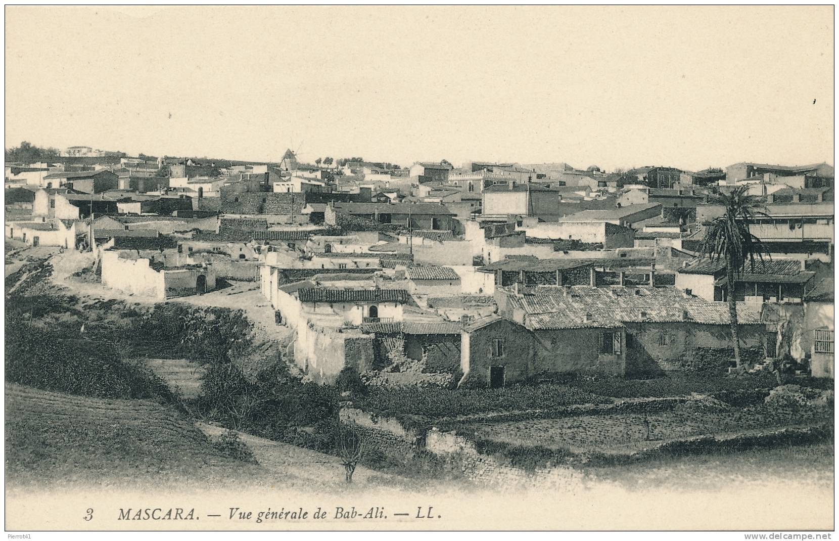 ALGERIE - MASCARA - Vue générale de Bab-Ali