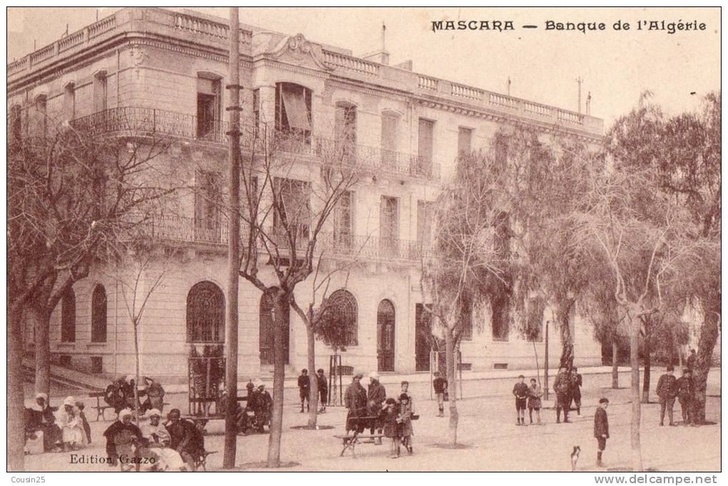 ALGERIE - MASCARA - Banque de l'Algérie