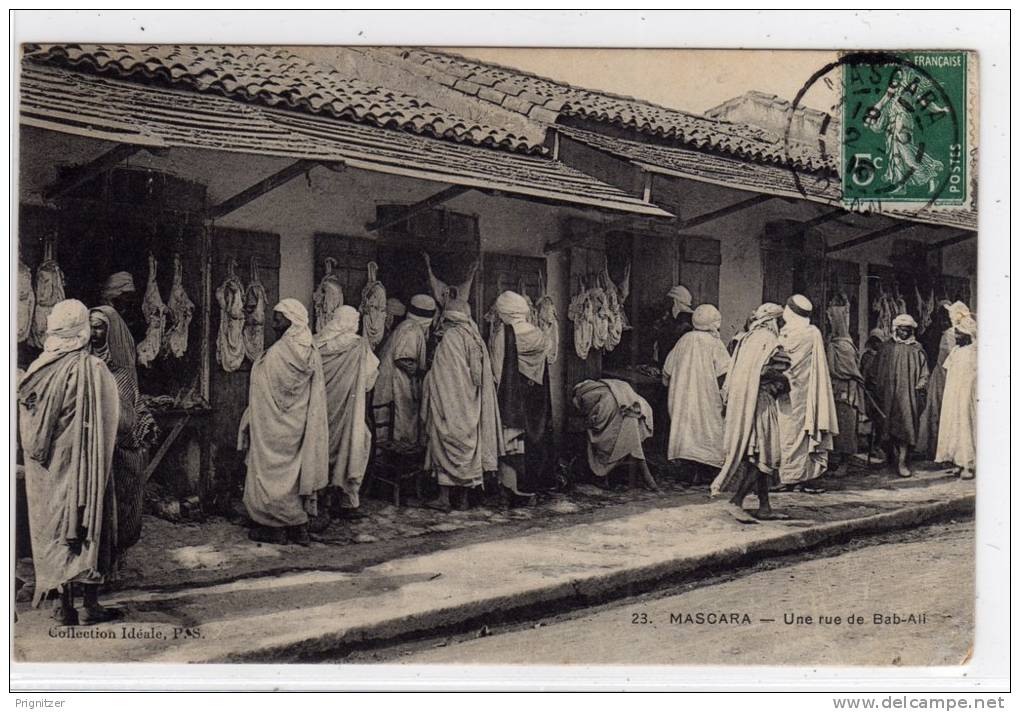 ALGERIE / ALGERIEN  Mascara. Une rue de Bab Ali