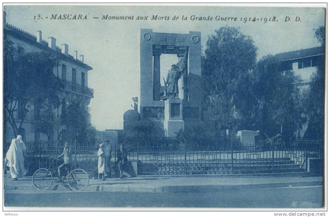 Algérie Mascara Monument aux morts de la Grande Guerre