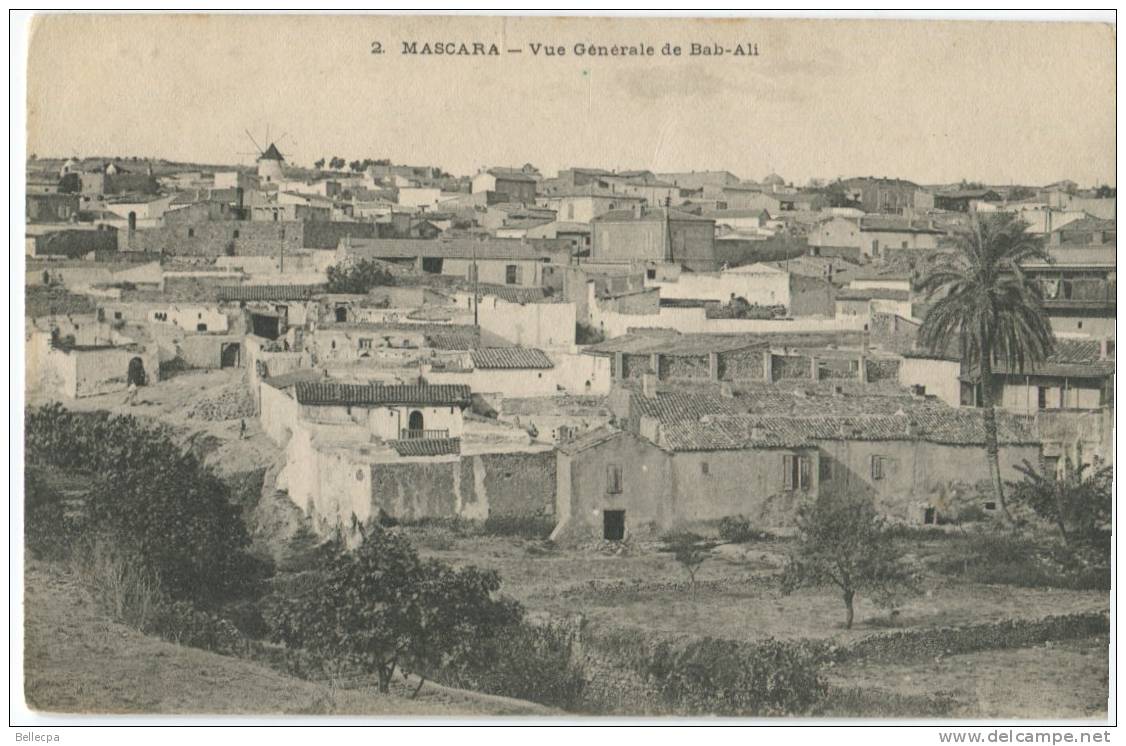 AFRIQUE ALGERIE MASCARA Vue générale de Bab Ali
