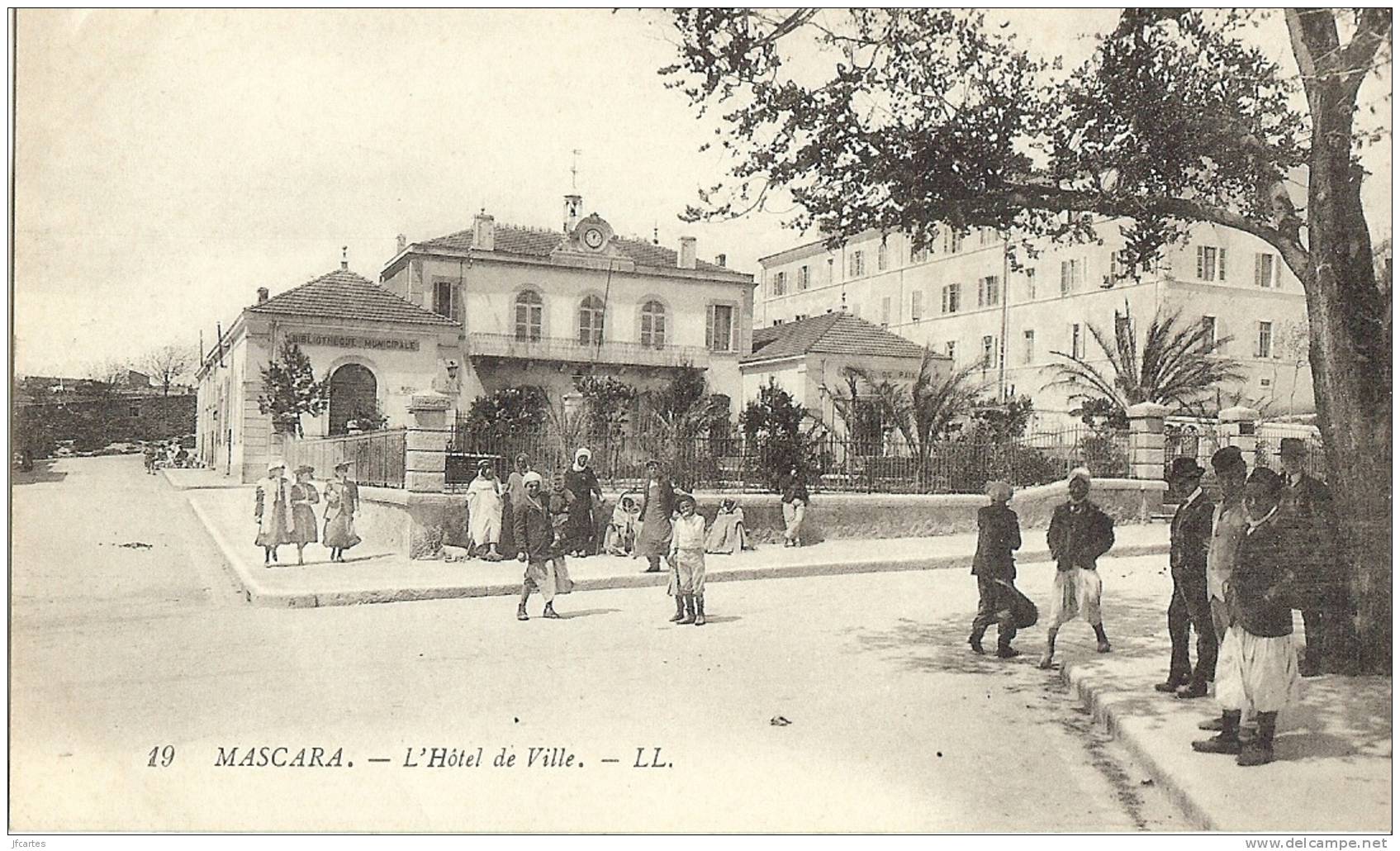 ALGERIE * MASCARA - L'Hôtel de Ville