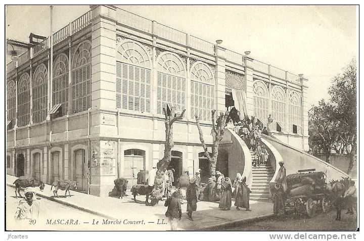 ALGERIE * MASCARA - Le Marché Couvert