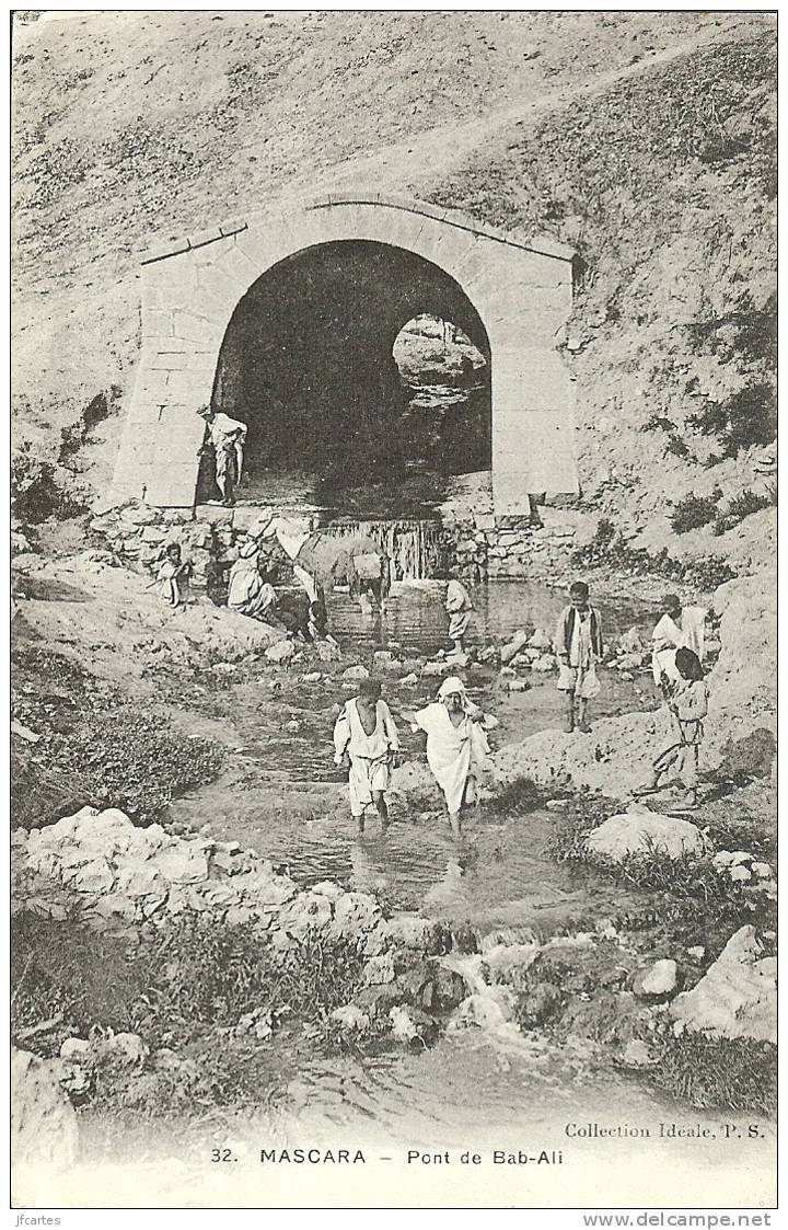 ALGERIE * MASCARA - Pont de Bab-Ali - Animée
