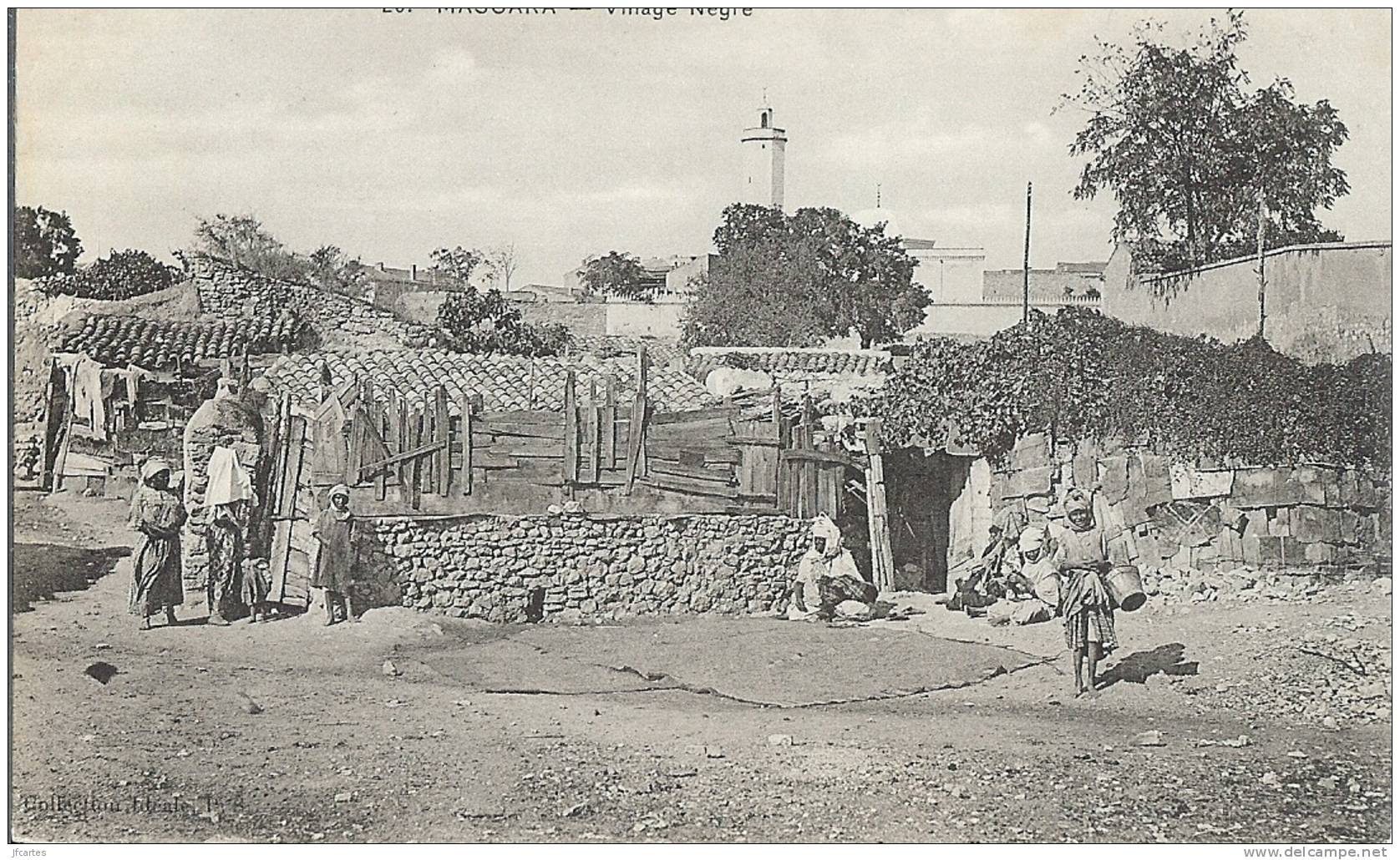ALGERIE * MASCARA - Village Nègre - Petite animation