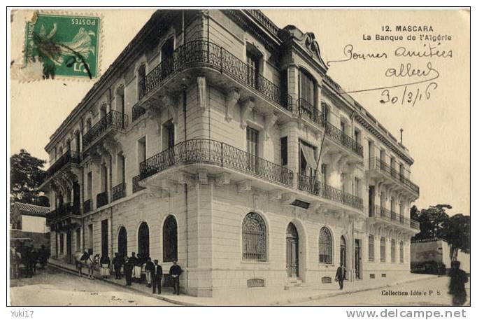 ALGERIE MASCARA BANQUE