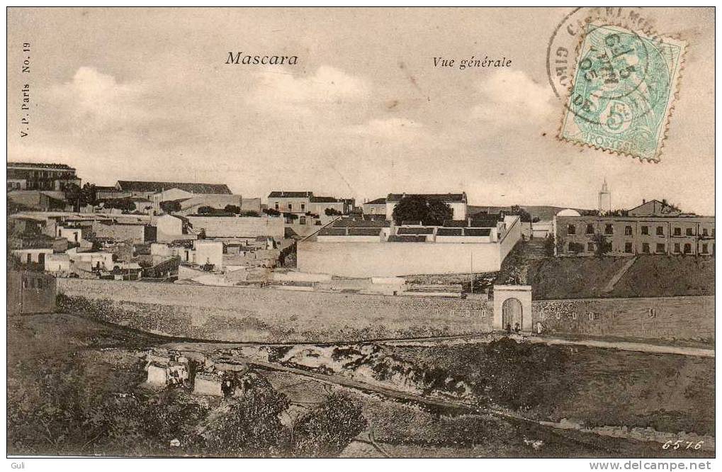 Afrique > Algérie- (Oran) MASCARA - Vue générale  *PRIX FIXE