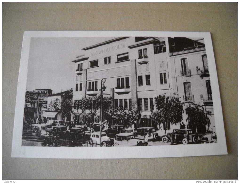 CPSM ALGERIE MASCARA Maison du colon