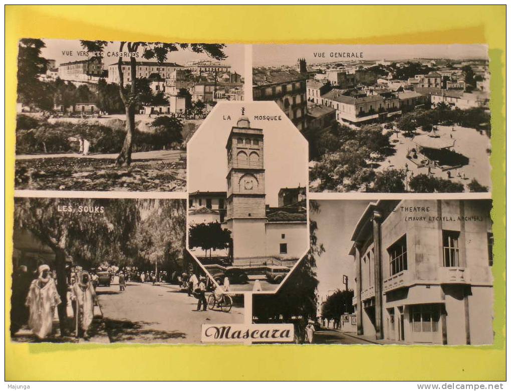 CPA - ALGERIE - MASCARA - SOUVENIR - DENTELEE