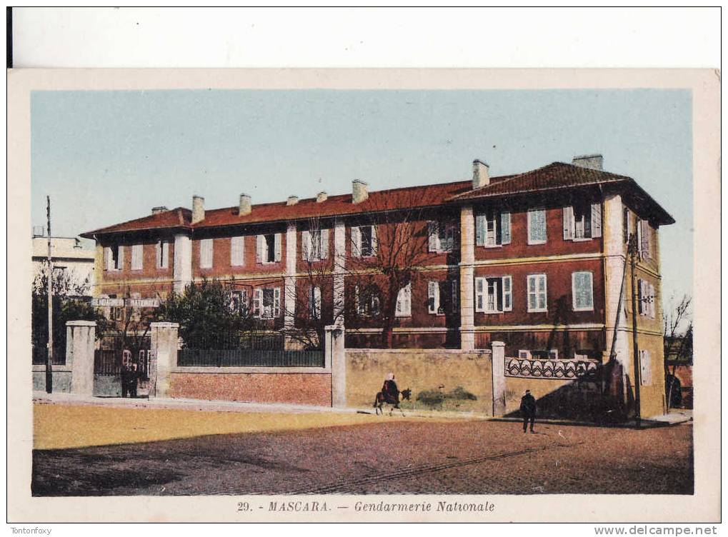 *** ALGERIE - MASCARA (Oran) Gendarmerie Nationale *** CPA  Non-Ecrite Edts TOLILA
