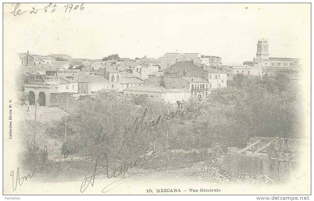 ALGERIE.  MASCARA.  VUE GENERALE.  1906