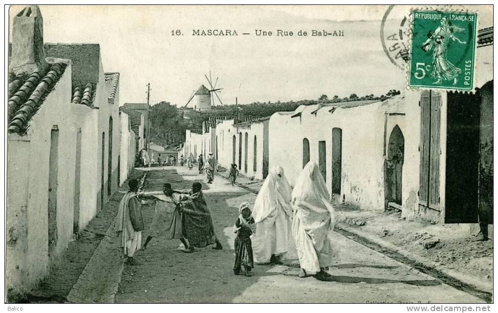 Algérie -  Mascara - Une Rue de Bab-Ali