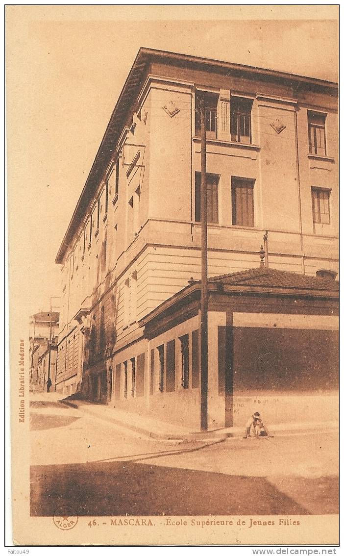 ( algerie) MASCARA  ecole superieure de jeunes filles   190