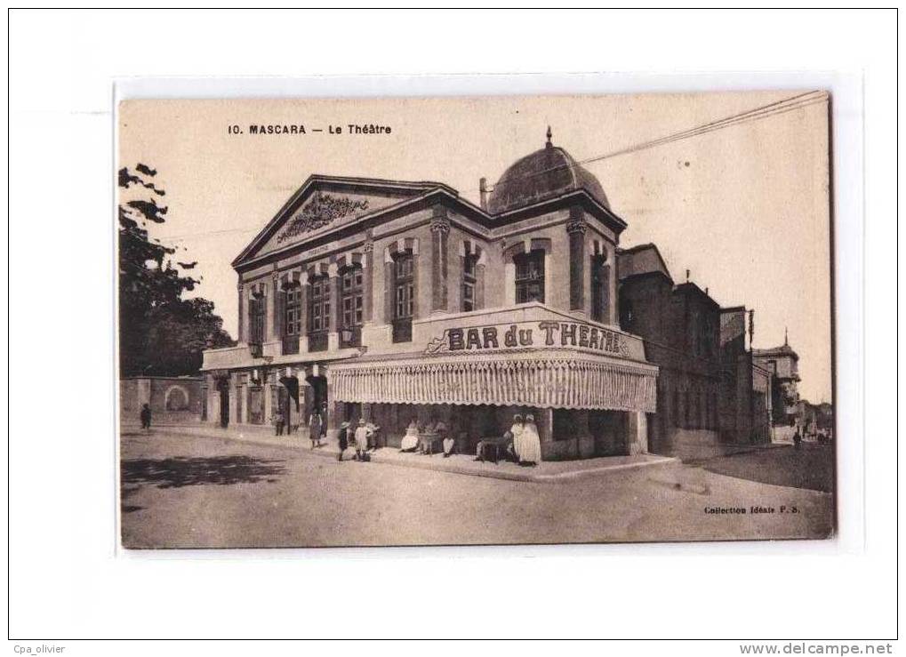 ALGERIE Mascara Théatre, Bar du Théatre, ed Idéale PS 10, 1917