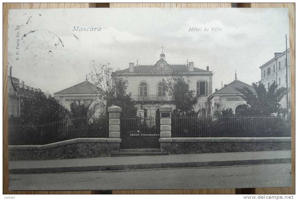 Algérie Mascara Hôtel de Ville