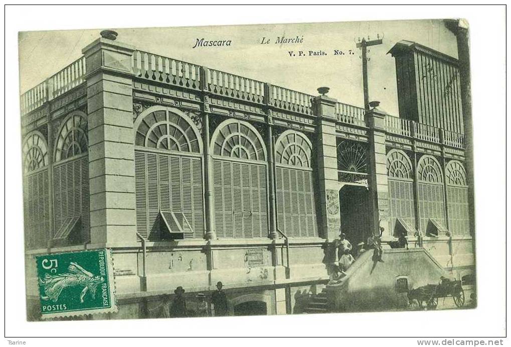 ALGERIE - Le marché de Mascara