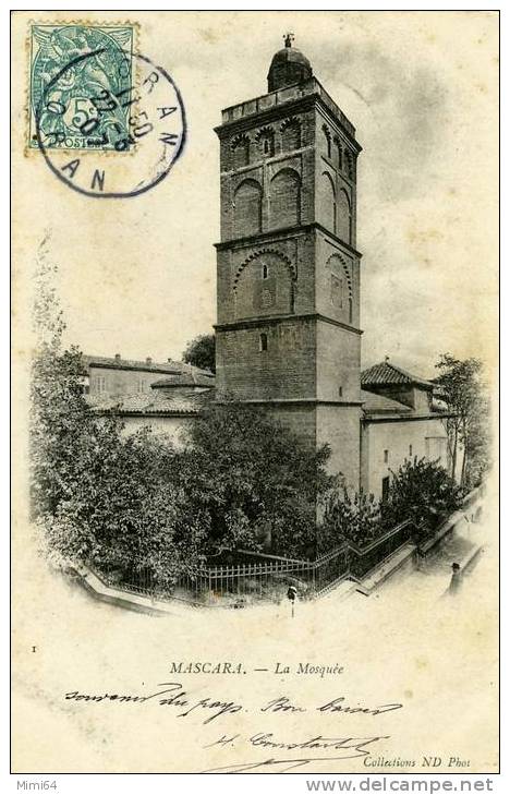 ALGERIE . MASCARA . LA MOSQUEE .