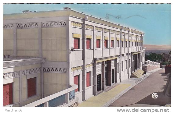 ALGERIE.MASCARA.LE GROUPE SCOLAIRE PASCAL MUSELLI...SEMI MODERNE  CACHET FM