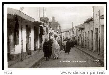 Algérie.Tlemcen. Rue de Mascara
