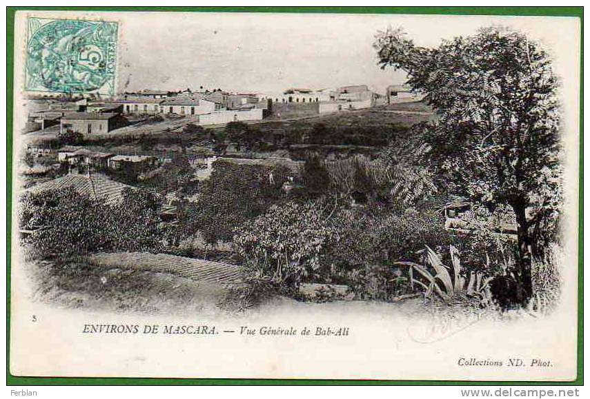 AFRIQUE. ALGERIE. MASCARA. BAB ALI. Vue Générale.
