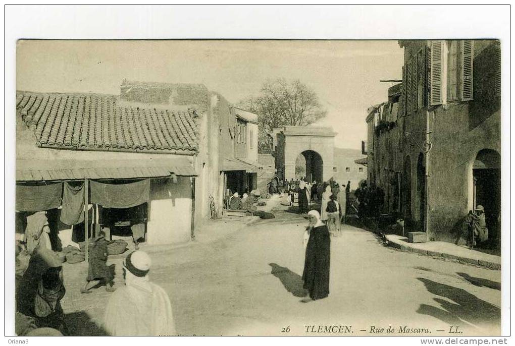 -- ALGERIE -- TLEMCEN --  RUE DE MASCARA--