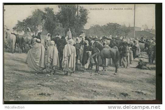ALGERIE MASCARA  /  marché arabe