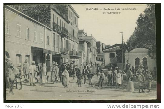 ALGERIE MASCARA  /  Boulevard de Lamorcière et l'abreuvoir