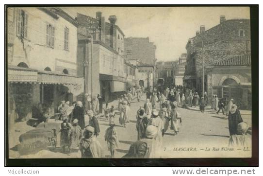ALGERIE MASCARA  /  La rue d'Oran