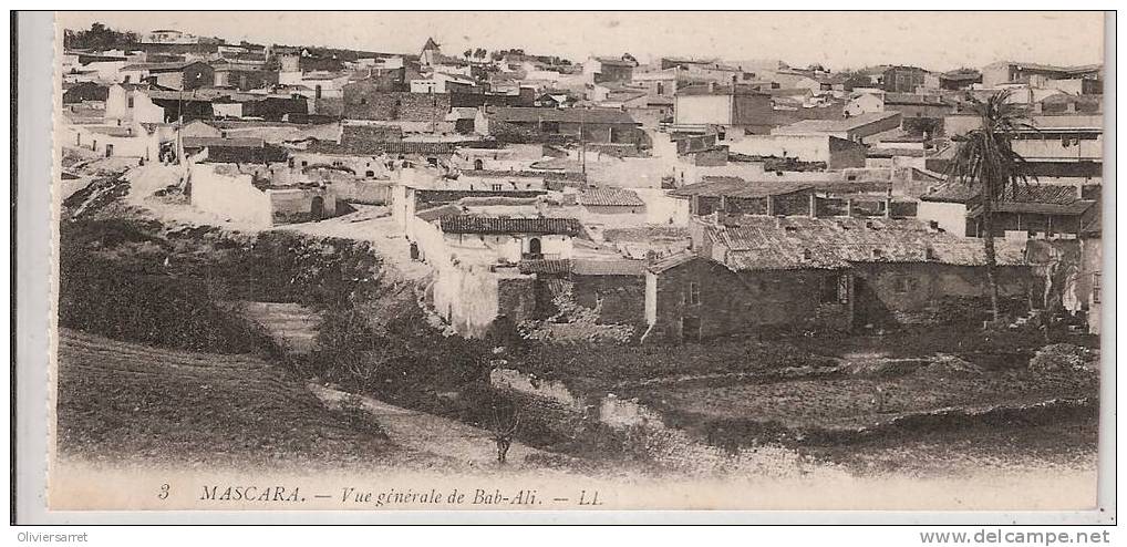 algérie  mascara  vue générale  de beb ali