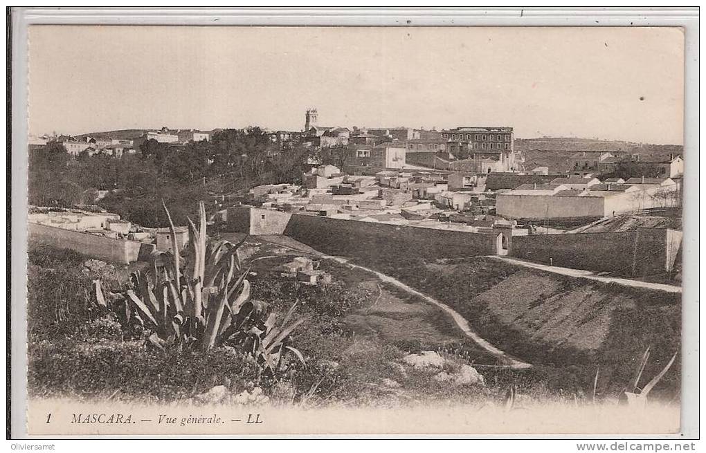 algérie  mascara  vue générale