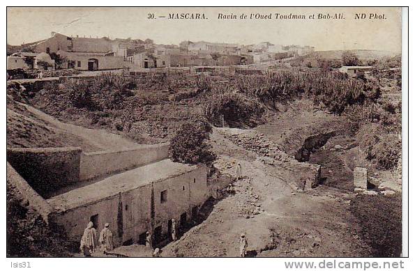 Algérie - Z829 - Mascara - Ravin de l'oued Toudman et Bab-Ali - état
