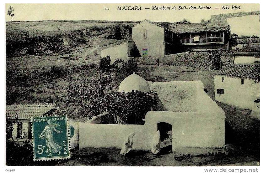 ALGERIE - MASCARA  -  Marabout de Sidi-Bou-Skrine
