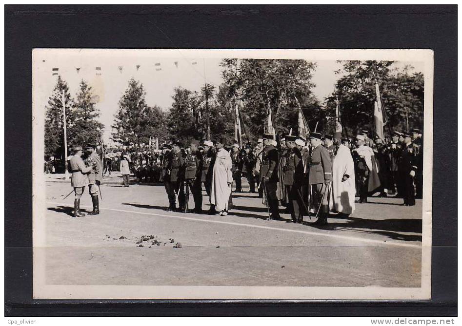 ALGERIE Mascara Carte Photo, Général de Loustal remet Légion d´Honneur Capitaine Morian, Légionnaires, 11-11-1937