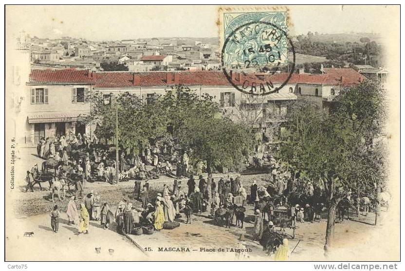 ALGERIE - MASCARA - Place de l'Argoub