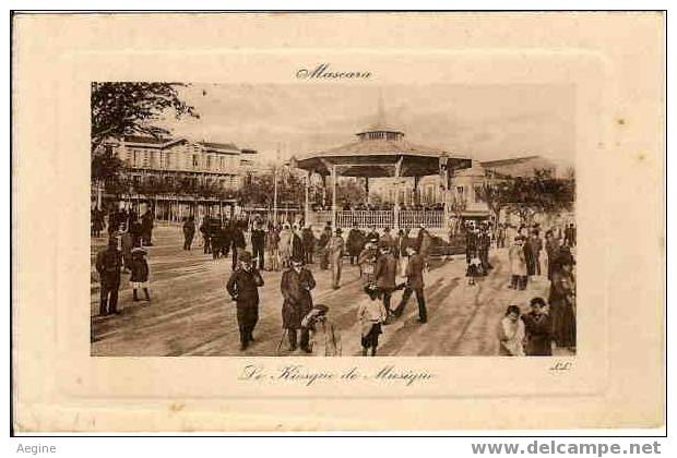 ALGERIE - ref no 87- mascara - le kiosque de musique  - bon etat