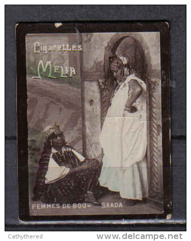 M713 - CARTE CIGARETTES MELIA ALGER - FEMMES DE BOU SAADA