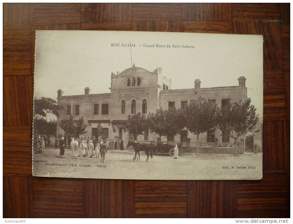 magreb, bou-saada, grand hotel du petit sahara