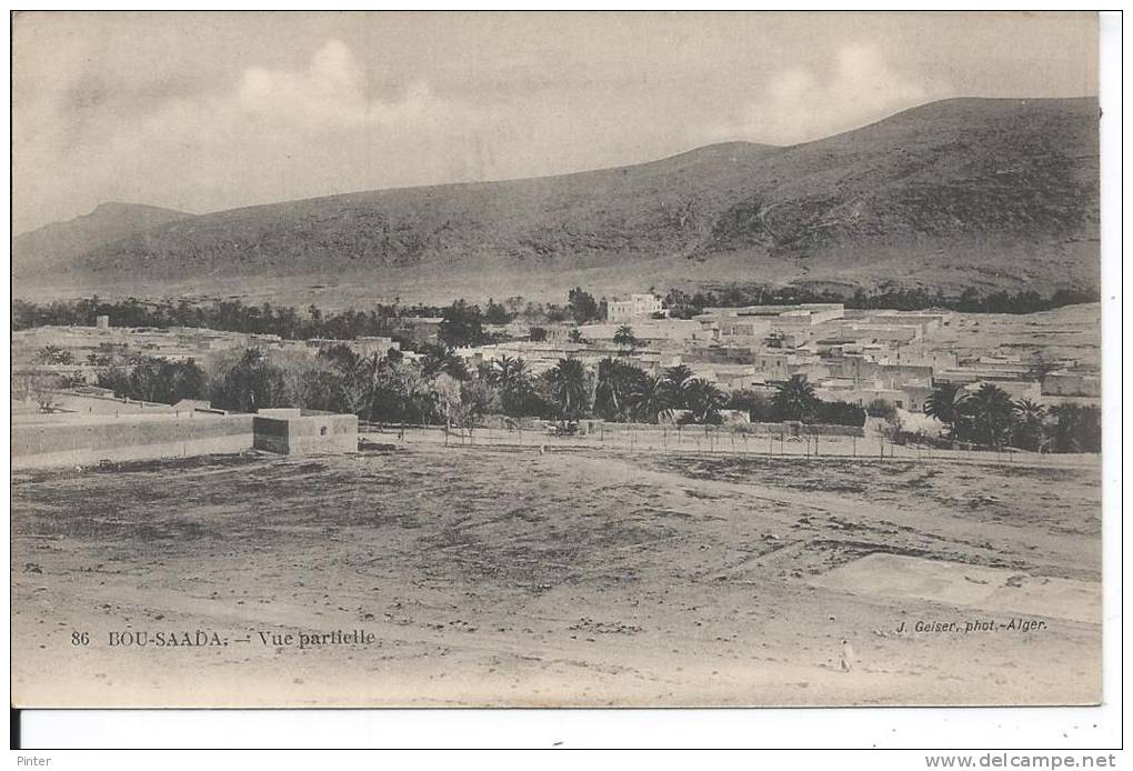 ALGERIE - BOU SAADA - Vue partielle