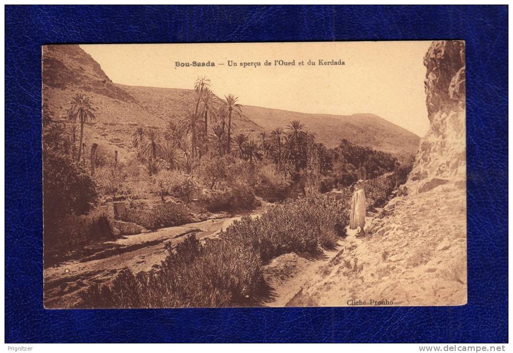ALGERIE / ALGERIEN    Bou Saada  Un apercu de l'Oued du Kerdala