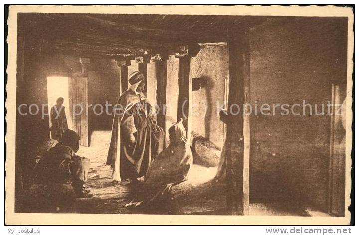 dg21598 Bou Saada Vestibule dans la Mosquee du Palmier Kat. Algerien