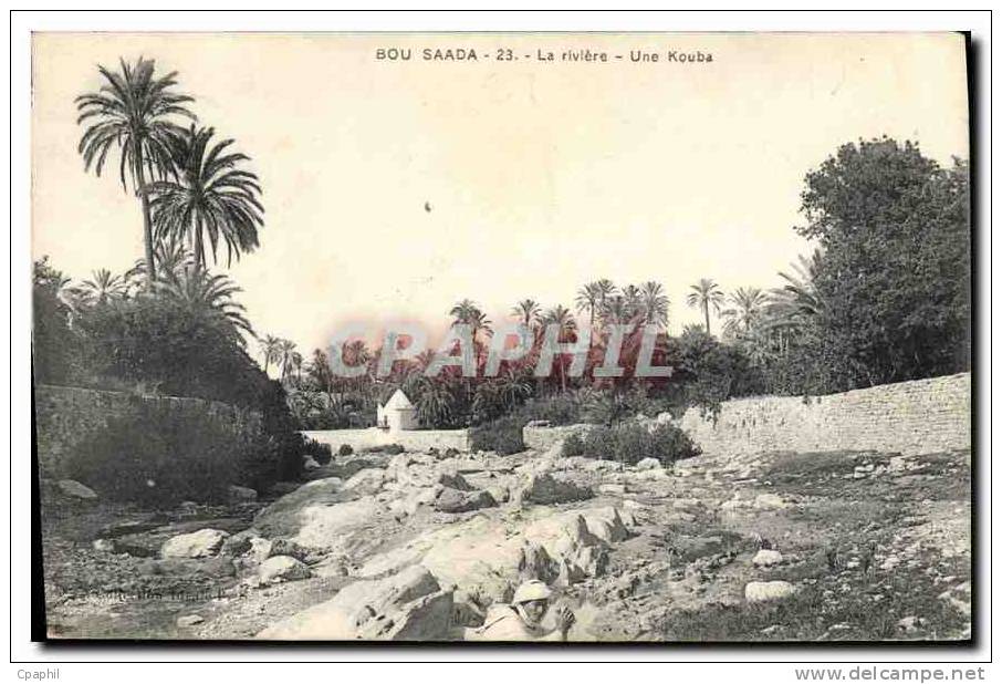 CPA Bou Saada La riviere Une Kouba