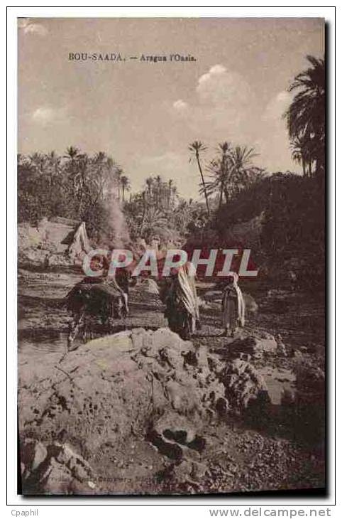 CPA Bou Saada Aragua l'Oasis