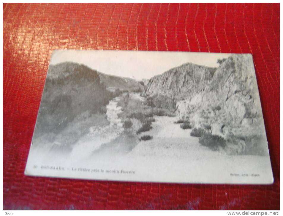 BC4-3-5 LC42  Bou Saada la rivière près le moulin Ferrero