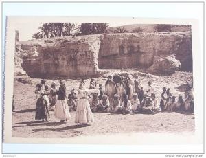 BOU SAADA DANSES DES OULEDS NAILS  CPA TON SIPIA